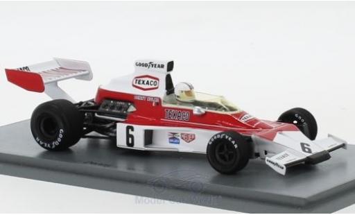 Coche miniatura McLaren M23 1/43 Spark No.6 Texaco Formel 1 GP Argentinien 1974 D.Hulme McLaren M23 1/43 Spark No.6 Texaco Formel 1 GP Argentinien 1974 D.Hulme coche miniatura