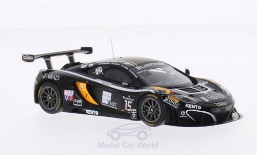 McLaren MP4-12C 1/43 Spark No.15 Boutsen Ginion 24h Spa 2014 K.A.Ojjeh/O.Grojoz/F.Vervisch/G.Pantano coche miniatura