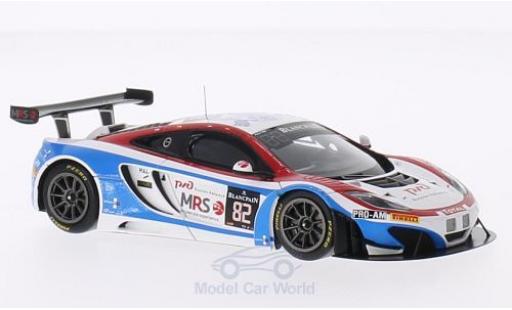 McLaren MP4-12C 1/43 Spark No.82 GT Russian Team 24h Spa 2014 A.Vasiliev/K.Vasiliauskas/M.Asmer/F.Spengler coche miniatura