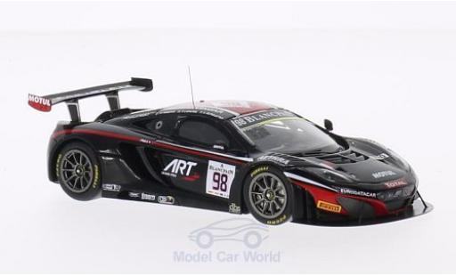 McLaren MP4-12C 1/43 Spark No.98 ART Grand Prix 24h Spa 2014 G.Demoustier/C.Lapierre/A.Parente coche miniatura
