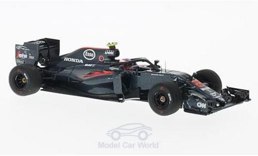 McLaren MP4-12C 1/43 Spark MP4-31 No.22 Halo Test GP Italien 2016 J.Button coche miniatura