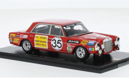 Coche miniatura Mercedes 300 1/43 Spark SEL 6.8 No.35 24h Spa 1971 1:43 Mercedes 300 1/43 Spark SEL 6.8 No.35 24h Spa 1971 1:43 coche miniatura