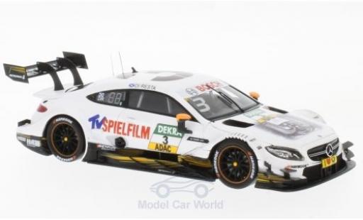 Mercedes Classe C DTM 1/43 Spark AMG C 63 DTM No.3 -AMG DTM Team HWA TV Spielfilm DTM 2017 P.Di Resta coche miniatura