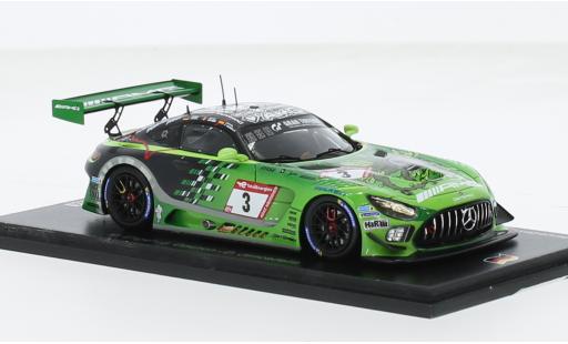 Coche miniatura Mercedes AMG GT 1/43 Spark 3 No.3 AMG Team GetSpeed 24h Nürburgring 2023 1:43 Mercedes AMG GT 1/43 Spark 3 No.3 AMG Team GetSpeed 24h Nürburgring 2023 1:43 coche miniatura