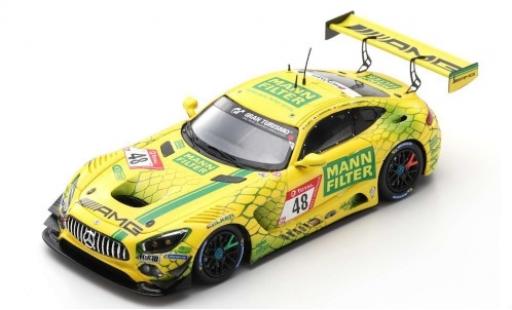Coche miniatura Mercedes AMG GT 1/43 Spark 3 No.48 -AMG Team MANN-Filter 24h Nürburgring 2019 C.Hohenadel/L.D.Arnold/R.Marciello/M.Götz Mercedes AMG GT 1/43 Spark 3 No.48 -AMG Team MANN-Filter 24h Nürburgring 2019 C.Hohenadel/L.D.Arnold/R.Marciello/M.Götz coche miniatura