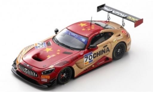 Mercedes AMG GT 1/43 Spark 3 No.70 Phantom Pro FIA Motorsport Games GT Cup Vallelunga 2019 Team China Y.Zhang/K.Zang coche miniatura