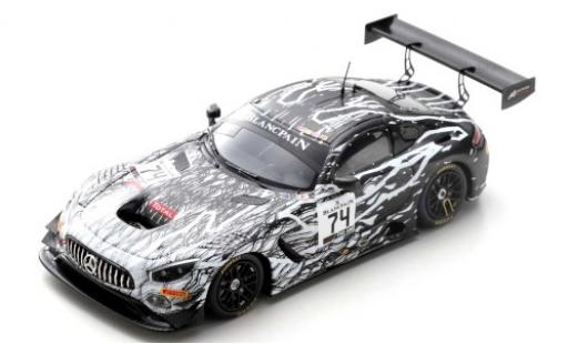 Mercedes AMG GT 1/43 Spark 3 No.74 Ram Racing 24h Spa 2019 R.Vos/D.Burke/C.Frankenhout/T.Onslow-Cole coche miniatura