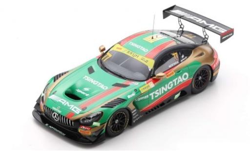 Coche miniatura Mercedes AMG GT 1/18 Spark 3 No.77 -AMG Team CraftBamboo Racing Tsingtao Fia GT World Cup Macau 2019 E.Mortara Mercedes AMG GT 1/18 Spark 3 No.77 -AMG Team CraftBamboo Racing Tsingtao Fia GT World Cup Macau 2019 E.Mortara coche miniatura