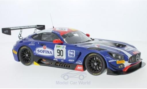 Coche miniatura Mercedes AMG GT 1/18 Spark 3 No.90 AKKA ASP 24h Spa 2017 E.Mortara/M.Meadows/R.Marciello Mercedes AMG GT 1/18 Spark 3 No.90 AKKA ASP 24h Spa 2017 E.Mortara/M.Meadows/R.Marciello coche miniatura