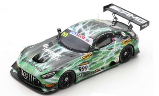 Mercedes AMG GT 1/43 Spark 3 No.999 GruppeM Racing 12h Bathurst 2020 F.Fraga/M.Buhk/R.Marciello coche miniatura