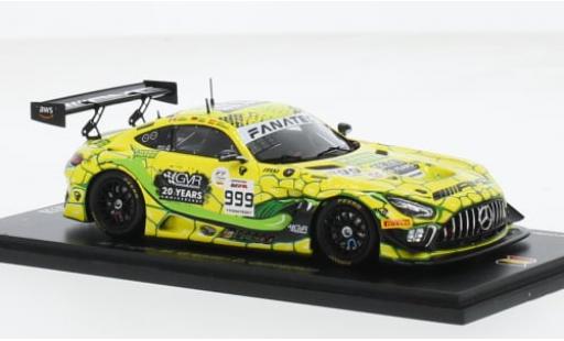 Coche miniatura Mercedes AMG GT 1/43 Spark 3 No.999 AMG Team GruppeM Racing 24h Spa 2023 1:43 Mercedes AMG GT 1/43 Spark 3 No.999 AMG Team GruppeM Racing 24h Spa 2023 1:43 coche miniatura