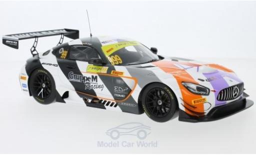 Coche miniatura Mercedes AMG GT 1/18 Spark 3 No.999 AMG Team GruppeM Racing GT Cup Macau 2017 M.Engel Mercedes AMG GT 1/18 Spark 3 No.999 AMG Team GruppeM Racing GT Cup Macau 2017 M.Engel coche miniatura