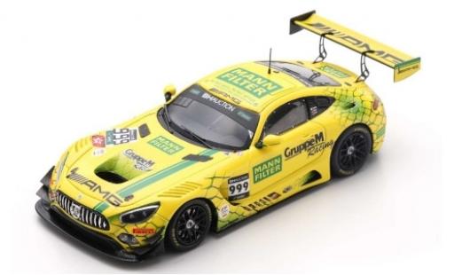 Coche miniatura Mercedes AMG GT 1/43 Spark 3 No.999 -AMG Team GruppeM Racing Mann Filter 10H Suzuka 2019 M.Buhk/M.Engel/R.Marciello Mercedes AMG GT 1/43 Spark 3 No.999 -AMG Team GruppeM Racing Mann Filter 10H Suzuka 2019 M.Buhk/M.Engel/R.Marciello coche miniatura