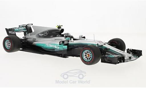 Mercedes F1 1/18 Spark W08 EQ Power+ No.77 AMG Petronas Motorsport Formel 1 GP Russland 2017 V.Bottas coche miniatura