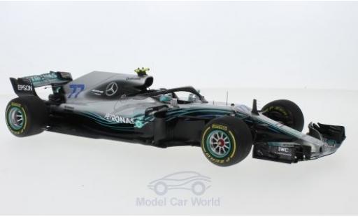 Mercedes F1 1/18 Spark W09 EQ Power+ No.77 AMG Petronas Motorsport Formel 1 GP China 2018 V.Bottas coche miniatura