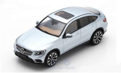 Mercedes Classe GLC 1/43 Spark GLC 300 4Matic Coupe gris 2016 coche miniatura