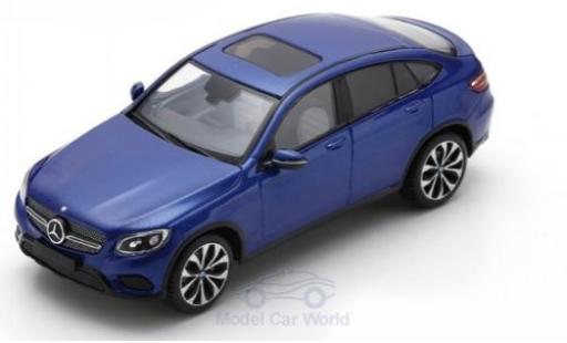Mercedes Classe GLC 1/43 Spark GLC Coupe metalico azul 2016 coche miniatura