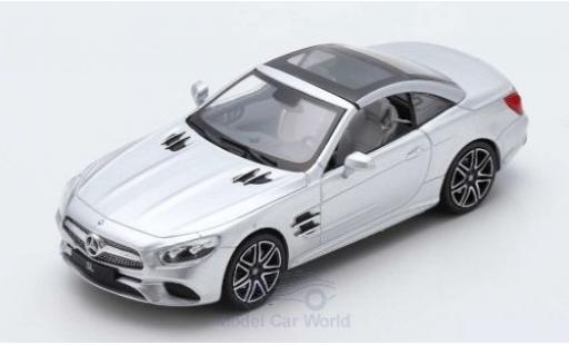 Mercedes Classe SL 1/43 Spark SL 450 gris 2017 SoftTop liegt ein coche miniatura
