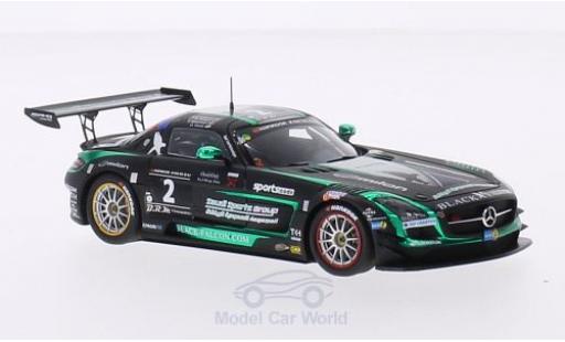 Coche miniatura Mercedes SLS 1/43 Spark AMG GT3 No.2 Black Falcon Racing 24h Dubai 2015 A.Al Faisal/H.Haupt/Y.Buurman/O.Webb Mercedes SLS 1/43 Spark AMG GT3 No.2 Black Falcon Racing 24h Dubai 2015 A.Al Faisal/H.Haupt/Y.Buurman/O.Webb coche miniatura