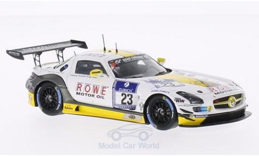 Mercedes SLS 1/43 Spark AMG GT3 No.23 Rowe Racing 24h Nürburgring 2014 K.Graf/J.Seyffarth/T.Jäger/R.Göransson coche miniatura