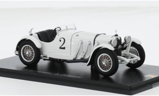 Mercedes SSK 1/43 Spark No.2 24h Spa 1931 1:43 coche miniatura