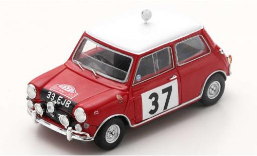 Coche miniatura Mini Cooper 1/43 Spark S RHD No.37 Rally Monte Carlo 1964 P.Hopkirk/H.Liddon Mini Cooper 1/43 Spark S RHD No.37 Rally Monte Carlo 1964 P.Hopkirk/H.Liddon coche miniatura