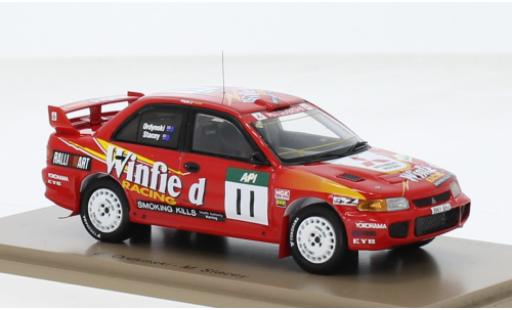 Coche miniatura Mitsubishi Lancer 1/43 Spark Evolution III No.11 Rallye WM Rallye Australien 1997 1:43 Mitsubishi Lancer 1/43 Spark Evolution III No.11 Rallye WM Rallye Australien 1997 1:43 coche miniatura