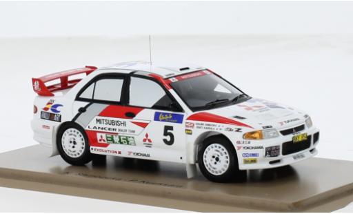 Coche miniatura Mitsubishi Lancer 1/43 Spark Evolution III No.5 Rallye Hong Kong - Peking 1995 1:43 Mitsubishi Lancer 1/43 Spark Evolution III No.5 Rallye Hong Kong - Peking 1995 1:43 coche miniatura