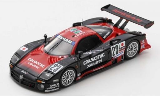 Coche miniatura Nissan R390 1/43 Spark GT1 No.23 Calsonic 24h Le Mans 1997 K.Hoshino/E.Comas/M.Kageyama Nissan R390 1/43 Spark GT1 No.23 Calsonic 24h Le Mans 1997 K.Hoshino/E.Comas/M.Kageyama coche miniatura