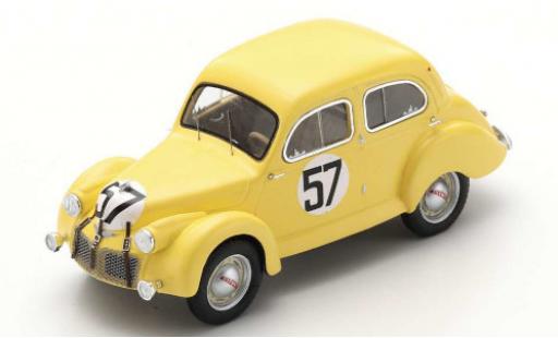 Coche miniatura Panhard Dyna 1/43 Spark X84 No.57 Team Louis Eggen 24h Le Mans 1950 L.Eggen/P.Escale Panhard Dyna 1/43 Spark X84 No.57 Team Louis Eggen 24h Le Mans 1950 L.Eggen/P.Escale coche miniatura