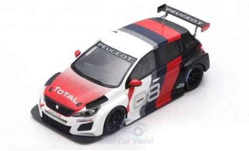 Peugeot 308 1/43 Spark TCR TCR International Series 2018 Präsentationsfahrzeug coche miniatura