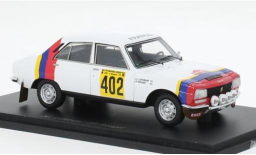 Coche miniatura Peugeot 504 1/43 Spark No.402 Rally Codasur 1979 1:43 Peugeot 504 1/43 Spark No.402 Rally Codasur 1979 1:43 coche miniatura