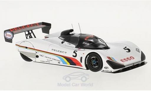 Coche miniatura Peugeot 905 1991 1/43 Spark No.5 24h Le Mans 1991 M.Baldi/P.Alliot/J-P.Jabouille Peugeot 905 1991 1/43 Spark No.5 24h Le Mans 1991 M.Baldi/P.Alliot/J-P.Jabouille coche miniatura