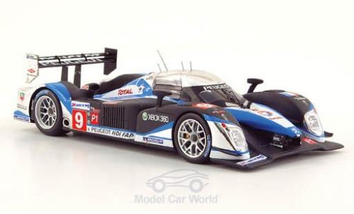 Peugeot 908 2009 1/43 Spark HDi FAP No.9 24h Le Mans 2009 D.Brabham/M.Gene/A.Wurz coche miniatura