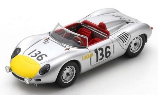 Coche miniatura Porsche 718 1/43 Spark RS61 No.136 KG Targa Florio 1961 S.Moss/G.Hill Porsche 718 1/43 Spark RS61 No.136 KG Targa Florio 1961 S.Moss/G.Hill coche miniatura