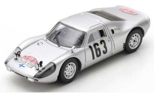 Coche miniatura Porsche 904 1965 1/43 Spark Carrera GTS No.163 Rallye Monte Carlo 1965 P.Toivonen/A.Järvi Porsche 904 1965 1/43 Spark Carrera GTS No.163 Rallye Monte Carlo 1965 P.Toivonen/A.Järvi coche miniatura