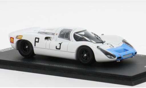 Coche miniatura Porsche 907 1/43 Spark 1000km Nürburgring 1968 #3 1:43 Porsche 907 1/43 Spark 1000km Nürburgring 1968 #3 1:43 coche miniatura