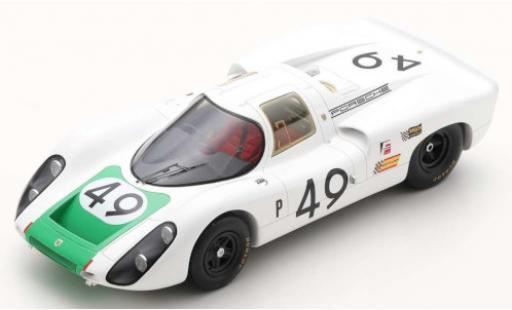 Coche miniatura Porsche 907 1/18 Spark C RHD No.49 12h Sebring 1968 H.Herrmann/J.Siffert Porsche 907 1/18 Spark C RHD No.49 12h Sebring 1968 H.Herrmann/J.Siffert coche miniatura