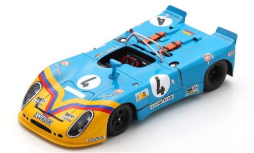 Coche miniatura Porsche 908 1973 1/43 Spark /02 RHD No.4 24h Le Mans 1973 avec Decals G.Ortega/F.Merello Porsche 908 1973 1/43 Spark /02 RHD No.4 24h Le Mans 1973 avec Decals G.Ortega/F.Merello coche miniatura