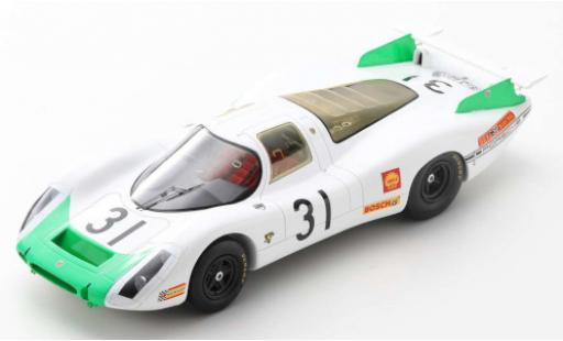 Coche miniatura Porsche 908 1968 1/18 Spark No.31 System Engineering 24h Le Mans 1968 J.Siffert/H.Herrmann Porsche 908 1968 1/18 Spark No.31 System Engineering 24h Le Mans 1968 J.Siffert/H.Herrmann coche miniatura