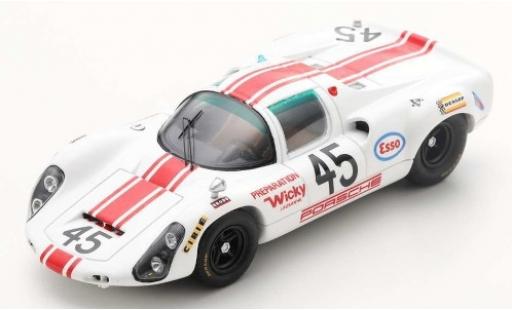 Coche miniatura Porsche 910 1/43 Spark No.45 24h Le Mans 1968 J.-P.Hanrioud/A.Wicky Porsche 910 1/43 Spark No.45 24h Le Mans 1968 J.-P.Hanrioud/A.Wicky coche miniatura