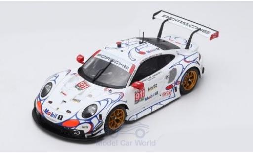 Porsche 991 RSR 1/18 Spark 911 (.2) RSR No.911 GT Team Petit Le Mans 2018 P.Pilet/N.Tandy/F.Makowiecki coche miniatura