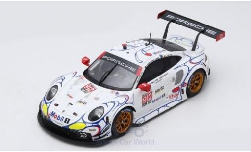 Porsche 991 RSR 1/18 Spark 911 (.2) RSR No.912 GT Team Petit Le Mans 2018 E.Bamber/L.Vanthoor/M.Jaminet coche miniatura