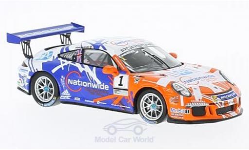 Porsche 991 SC 1/43 Spark 911 () Carrera Cup No.1 Carrera Cup Britain 2016 D.Cammish coche miniatura