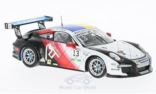 Porsche 991 SC 1/43 Spark 911 () Carrera Cup No.13 Carrera Cup Italia 2016 C.Ledogar coche miniatura