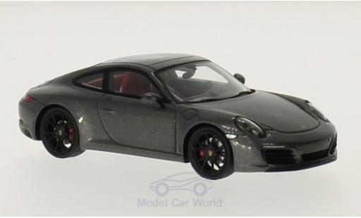 Coche miniatura Porsche 991 S 1/43 Spark 911 () Carrera S metalico gris 2016 Porsche 991 S 1/43 Spark 911 () Carrera S metalico gris 2016 coche miniatura