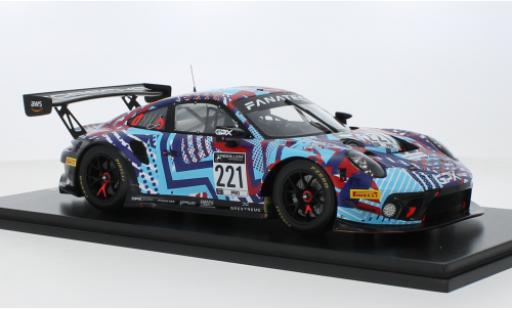 Porsche 991 GT3 R 1/18 Spark 911  No.221 GPX Martini Racing Spa Test Days 2022 1:18 coche miniatura