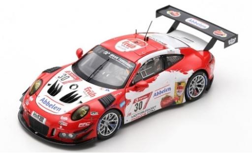 Coche miniatura Porsche 992 GT3 R 1/43 Spark 911 (991) GT3 R No.30 Frikadelli Racing Team 24h Nürburgring 2019 K.Abbelen/A.Müller/R.Renauer/T.Preining Porsche 992 GT3 R 1/43 Spark 911 (991) GT3 R No.30 Frikadelli Racing Team 24h Nürburgring 2019 K.Abbelen/A.Müller/R.Renauer/T.Preining coche miniatura