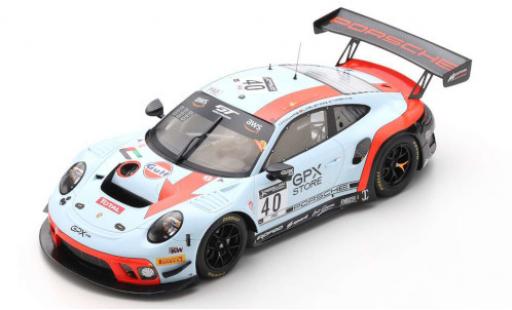 Coche miniatura Porsche 992 GT3 R 1/18 Spark 911 (991) GT3 R No.40 GPX Racing Gulf 24h Spa 2020 R.Dumas/L.Deletraz/T.Preining Porsche 992 GT3 R 1/18 Spark 911 (991) GT3 R No.40 GPX Racing Gulf 24h Spa 2020 R.Dumas/L.Deletraz/T.Preining coche miniatura