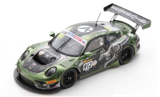Coche miniatura Porsche 992 GT3 R 1/43 Spark 911 (991) GT3 R No.912 Absolute Racing 12h Bathurst 2020 D.Werner/M.Cairoli/T.Preining Porsche 992 GT3 R 1/43 Spark 911 (991) GT3 R No.912 Absolute Racing 12h Bathurst 2020 D.Werner/M.Cairoli/T.Preining coche miniatura